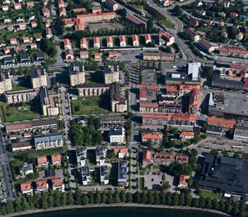 parkeringshus i kombination med bostäder