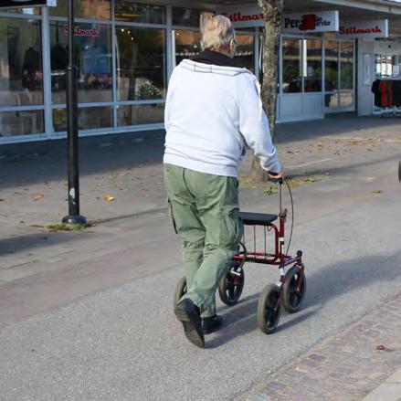 Stråket saknar även ljushetskontrast mot omgivande mark och går därmed bara att följa för personer som använder blindkäpp. Vintertid går stråket inte att använda.