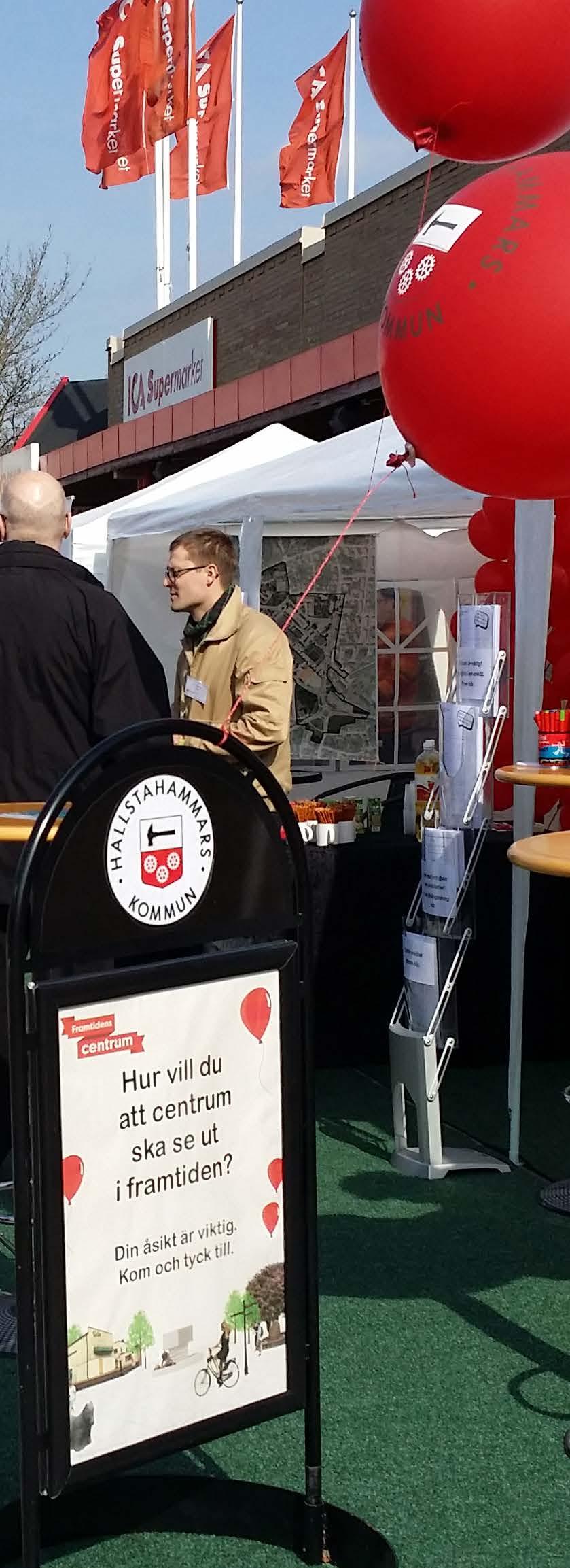 Dialogresultat Invånardialoger Under våren och försommaren 2016 genomfördes en rad olika dialoger i Hallstahammar för att inkludera invånarna i centrums framtida utveckling.