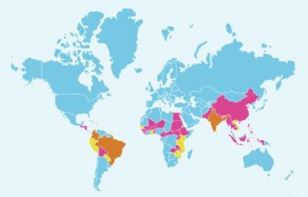 Plan International har huvudkontor i Storbritannien. Vi har också lobbykontor till FN i Genève och New York, till EU i Bryssel och till Afrikanska Unionen i Addis Abeba.