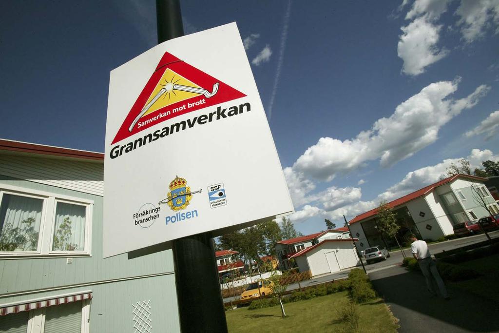 Grannsamverkan är en typ av situationell brottsprevention som minskar riskerna för brott.