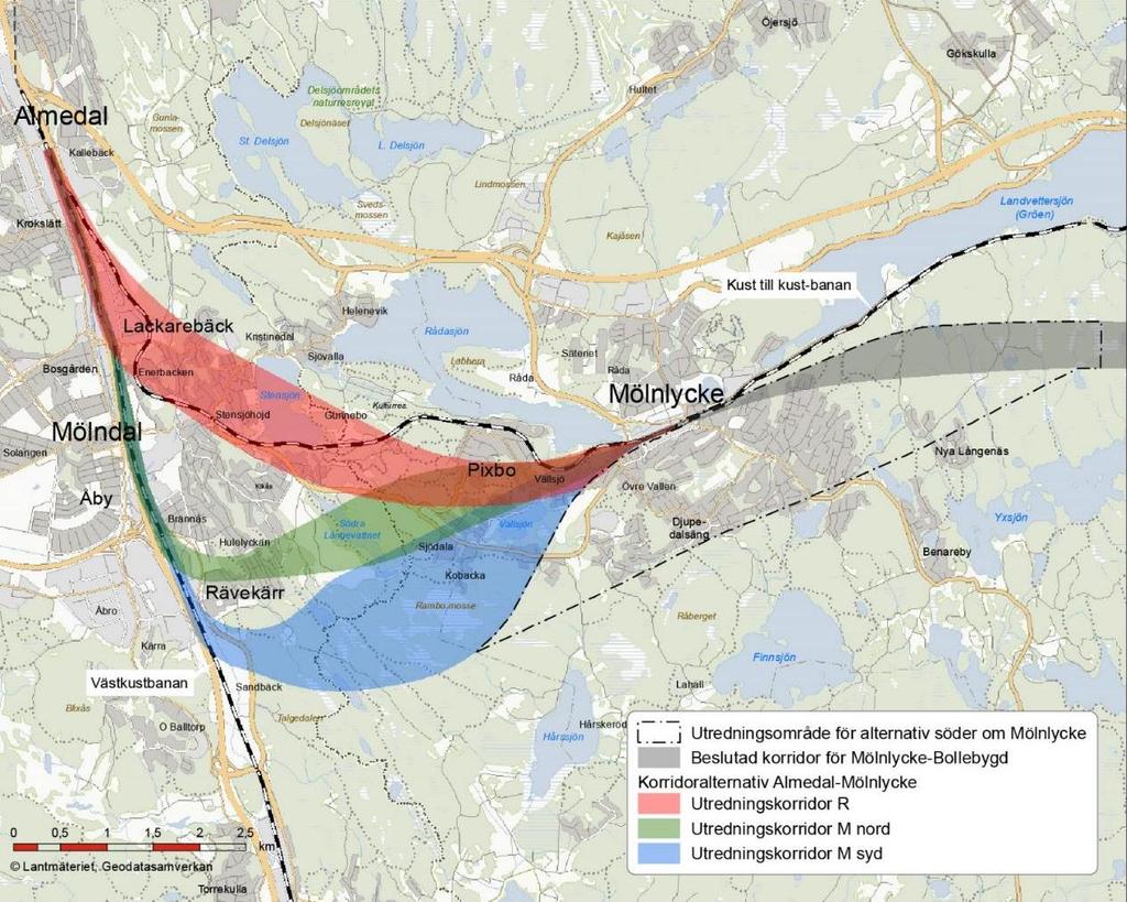 Nytt utredningsområde söder