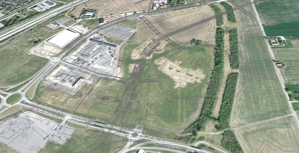 SAMRÅDSHANDLING PLANBESKRIVNING 2016-11-04 1281K-P197 PÄ 07/2016 Detaljplaner Området är inte tidigare planlagt förutom två remsor, en i söder och en i öster.