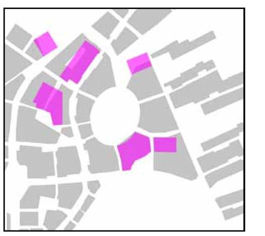 SAMRÅDSHANDLING PLANBESKRIVNING 2016-11-04 1281K-P197 PÄ 07/2016 Kommersiell service I det norra kvarteret ska det finnas lokaler i de nedre våningarna.