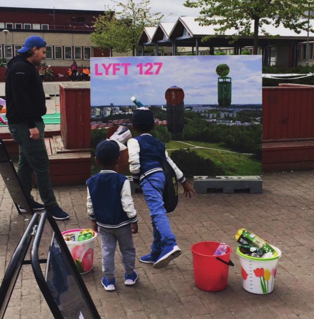 Fakta om skräp Skärholmens stadsdelsförvaltning, 2016. Från marken till korgen - ett LYFT för 127.