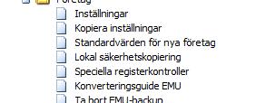 Aktivering specialfunkt.
