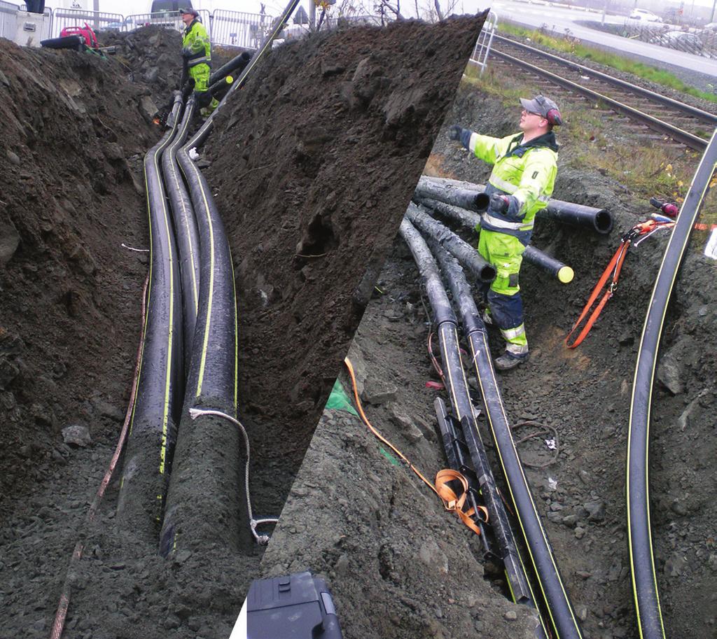 I vårt sortiment av kabelskyddsrör hittar du såväl släta, dubbelväggiga som korrugerade rör. Rören är tillverkade av materialet polyeten (PE).