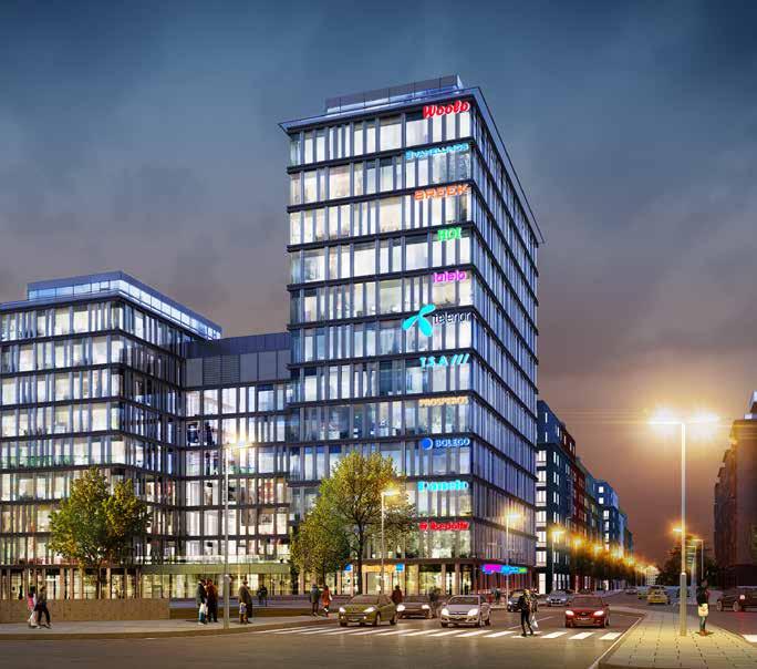 Ni kommer att dela No1 Råsunda med Telenors nya svenska huvudkontor. FÖRDELAR FÖR FÖRETAGET En av Stockholms mest expansiva områden. Modernt, effektivt och varumärkesstärkande kontor.