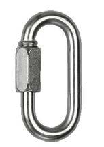 11 mm Överensstämmer med EN 362 SAB nr E nr Typ Dimension Vikt, kg 71-6822 9683 0,10 kg Karbin Cresto 9656 Triangelkarbin för