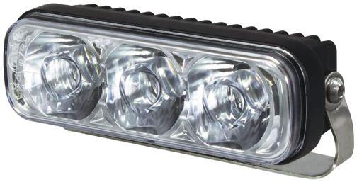 MAXTEL LED Extraljusramper, 5 W dioder Snygg och ljusstark E-godkänd extraljusramp i robust utförande med helljusbild.