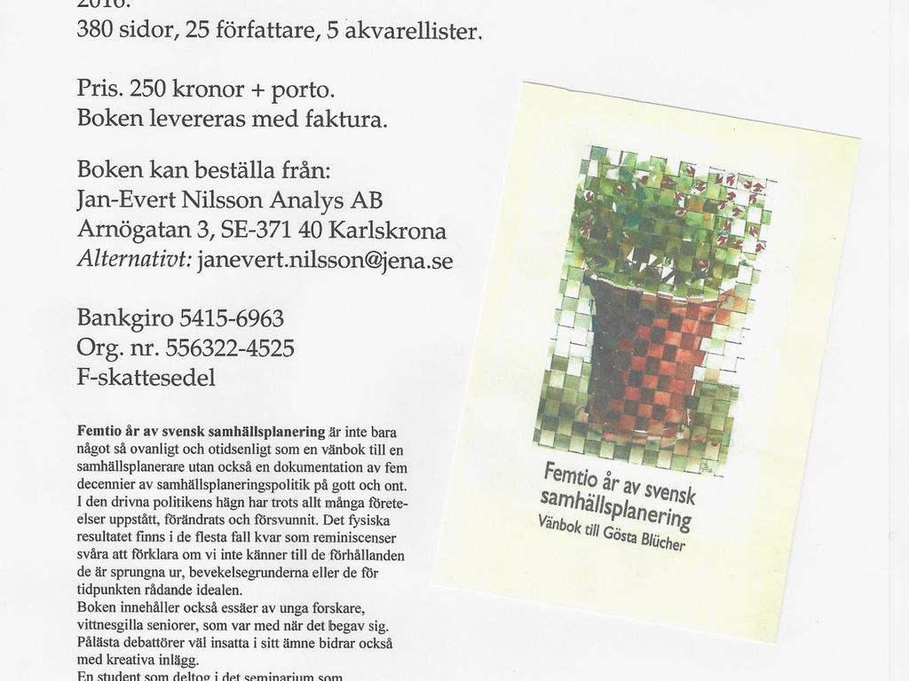ISBN 978-91-639-3160-4 Från Miljon- till