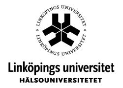 Bilaga 1 Logopedprogrammet Hej! Vi är två studenter som går sista året på logopedutbildningen vid Linköpings universitet.