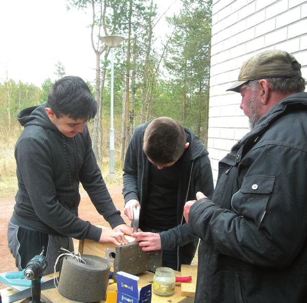 Holkarna kommer att hängas