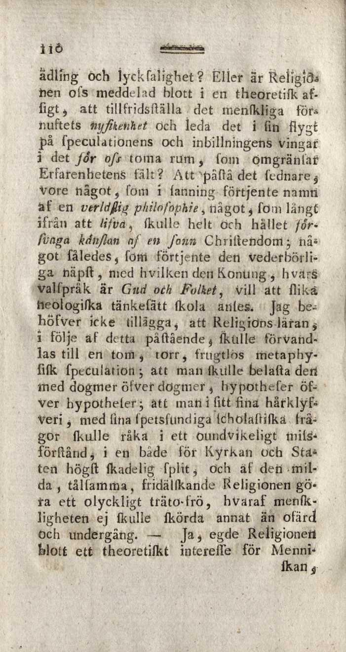 1 iô ädling och iycktålighet?