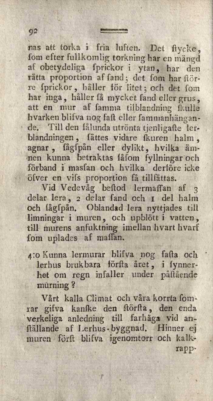 92 ras att torka i fria luften.