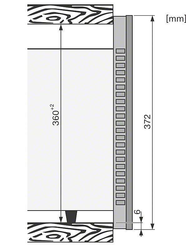 M6030SC, M6032SC, högskåp, 60 cm