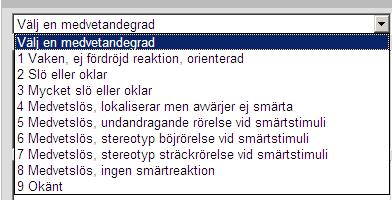 Skadorna ska vara klart och tydligt uttryckta. Vaga beskrivningar som: ser ut som, troligen, kan vara eller går inte att utesluta kodas inte. Läs noga igenom alla journalhandlingar.