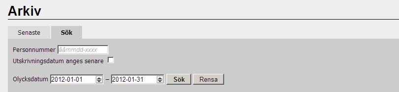 Den återfinns i listan över pågående rapporter på startsidan. 5.