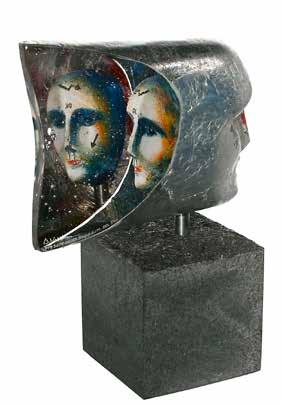 JANUS Design Bertil Vallien Made in Kosta, Sweden Janus opens and closes heaven s doors and has two faces, one that looks at the