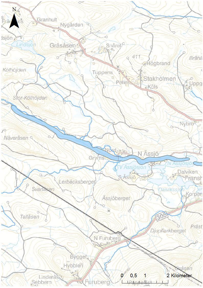 NV VicNatur Vattenskyddsområde - planerad - framtida Potentiellt förorenade områden EBH Riskklass/Preciserad status efter åtgärd ^_ 1 ^_ 2 ^_ 3 med enkelspår med dubbelspår Övrig järnväg under