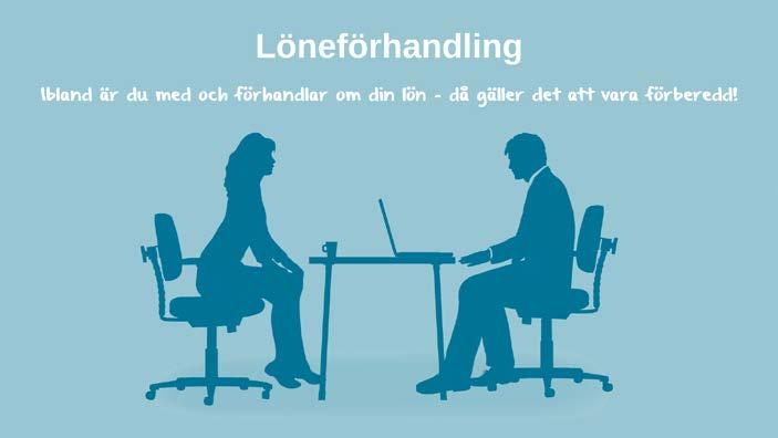 Sida: 106 av 131 Bild 7 Löneförhandling Intervjun har gått bra och jobbet är ditt. Men plötsligt kommer frågan om vilken lön du har tänkt dig.