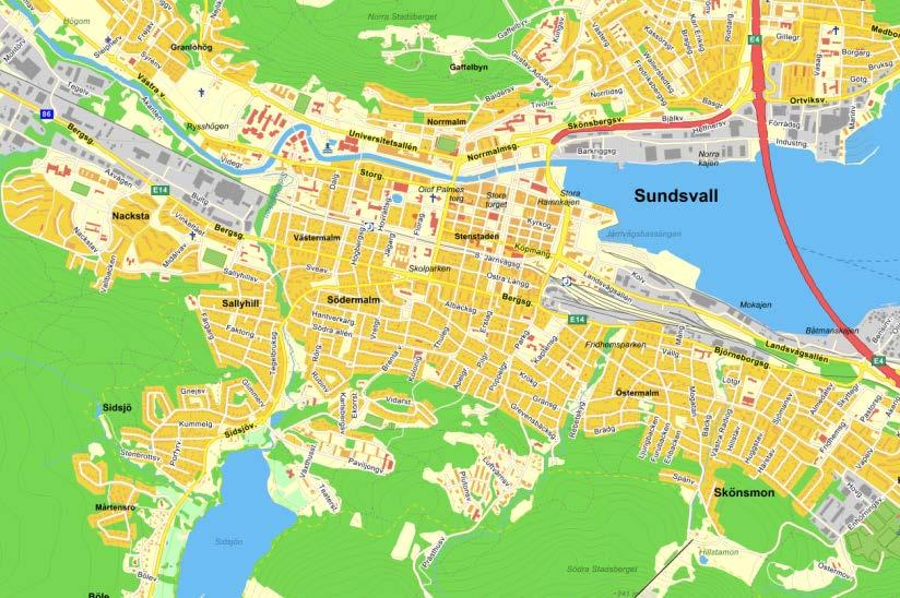 Viktiga stadsdels-satsningar 1) Norra Kajen: ca. 1400 bostäder 2) Södra Kajen: ca.