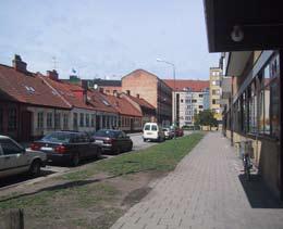 Det gäller främst gatorna söder Ystadsgatan och gatorna runt kv. Oket i norr.