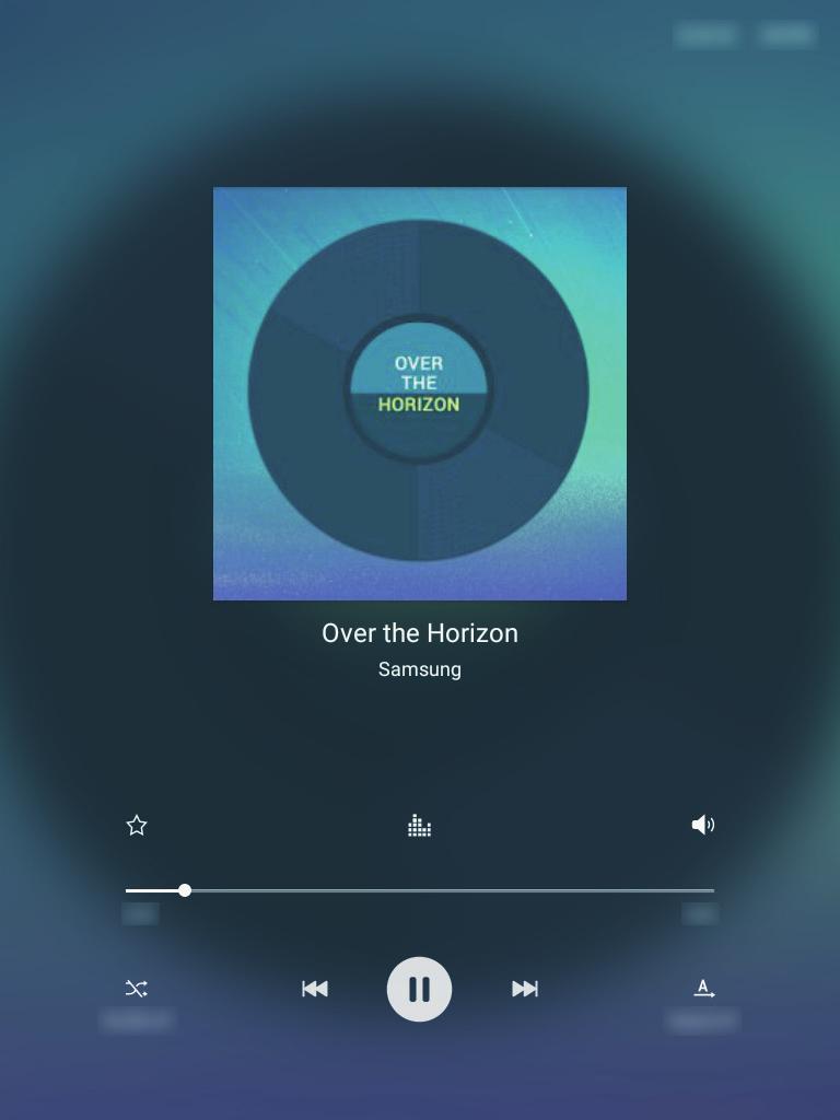 Användbara program och funktioner Musik Spela musik Tryck lätt på Musik på programskärmen. Välj en musikkategori och välj sedan en låt som du önskar spela upp. Öppna ytterligare alternativ.