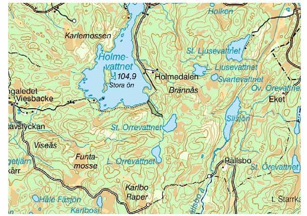 Ej besökta lokaler Ale, Holmevattnet, blandsumpskog, 6440131 1296326 Nyckelbiotopen är totalavverkad enligt Leif Danielsson i Ale.