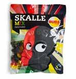 Hallon/Lakrits Skalle Raspberry/liquorice Skull 90 g/bag, 16 bags/box: 8165 190 g/bag, 14 bags/box: 8140 Sur Skalle Sour Skull 90 g/bag, 16 bags/box: 8168 190 g/bag, 14 bags/box: 8143 Hallon/Lakrits