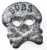 The star of our assortment of starch based jelly candy is the Raspberry/liquorice Skull.