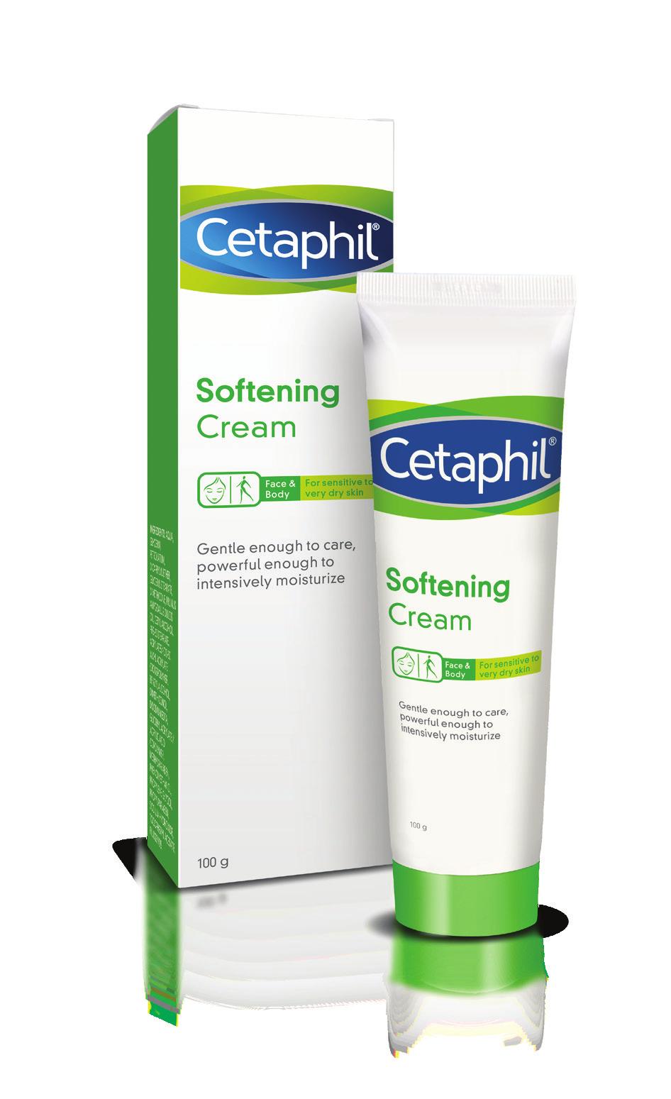 Face & Body För torr och/eller känslig hud Nyhet 2017 Cetaphil Softening Cream (100 g) En effektivt återfuktande