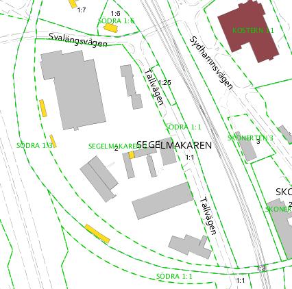 2 (6) Fastighetsindelning Planförfarande Den här detaljplanen hanteras i enlighet med plan- och bygglagen (2010:900) i dess lydelse från 1 januari 2015.