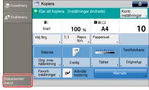 Sida 9 av 100 1. Tryck på [Statusmonitor/Avbryt]. 2.