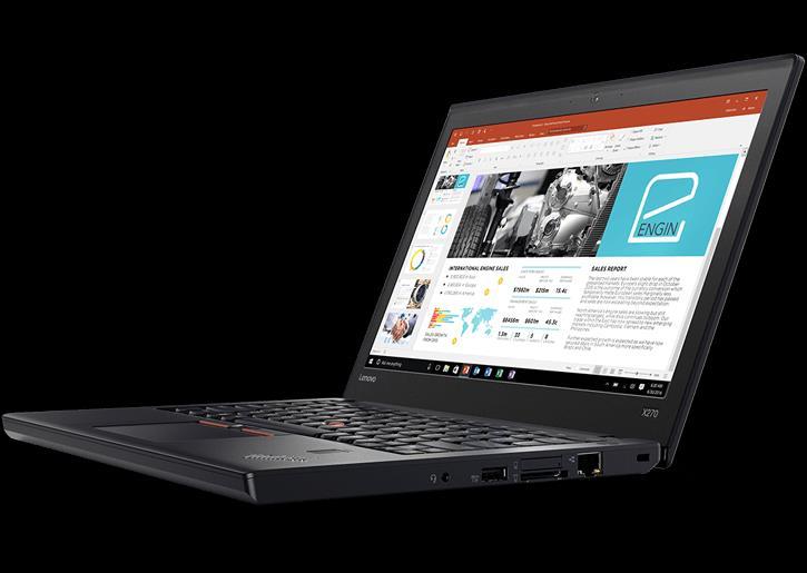 15 (23) Nacka Lenovo ThinkPad X270 Hållbar standarddator med 12,5" bildskärm, 180 skärmöppning och möjlighet till dockning. Klicka här för mer info.