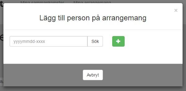 Lägg till ny deltagare Ibland tillkommer en deltagare i cirkeln efter att ni startat.