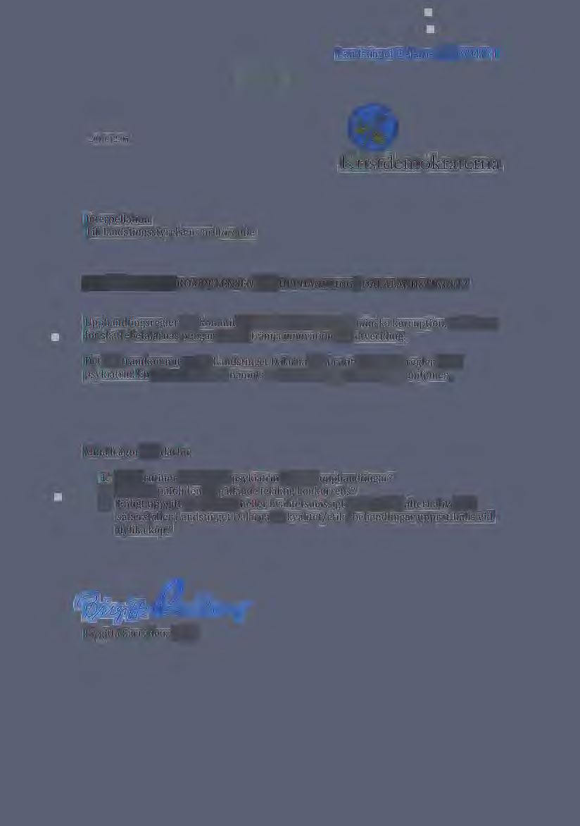 000001 Landstinget Dalarna LD16/04171 2016-12-05 I<ristdemokraterna Interpellation Till landstingsstyrelsens ordförande HUR ÄR DET MED KOMPETENSEN FÖR UPPHANDLING I DALALANDSTINGET?