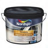 pris 2 498:- färgerna vit, röd & svart Nordsjö One Super Tech 10 L Tinova Premium Exterior+ 10 L 1 490 1
