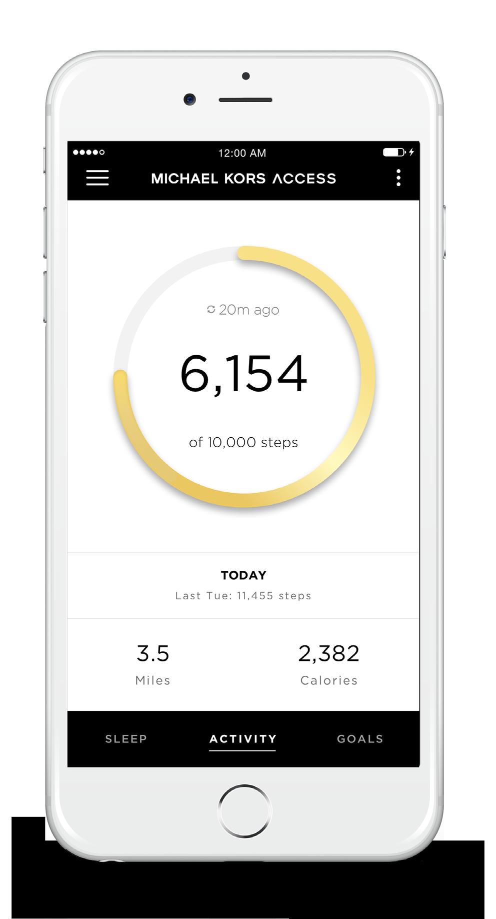 EMPORIO ARMANI CONNECTED APP Emporio Armani har en särskild app som kommunicerar direkt från en smart mobil till din hybrid smartklocka.