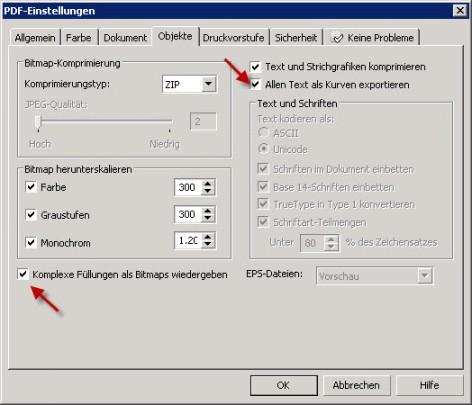 Under fliken Prepress bockar du för Skärmån och sätter värdet till 2 mm.