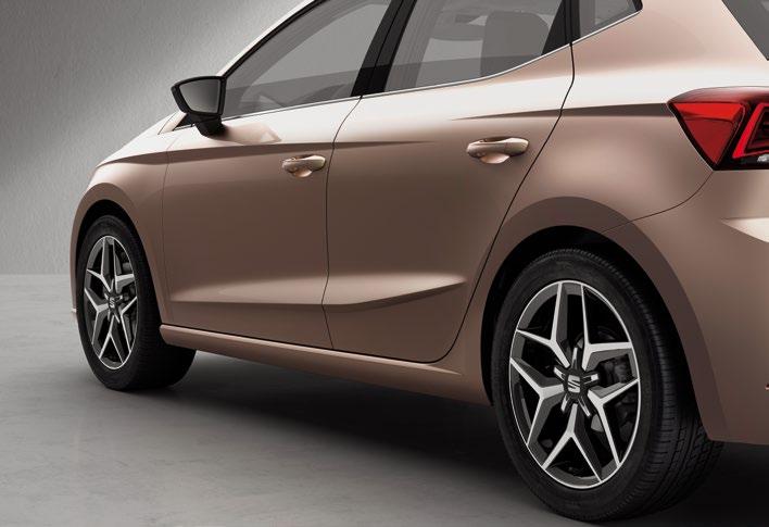 SEAT Ibiza. Färger.