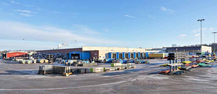 Lager- och Fördelar logistikfastighet Fastighet Teknisk specifikation Stora utvändiga ytor Hyra & villkor Utbyggnadsmöjligheter (5 000 m²) Växa in i lokalen (flexibilitet) Fastighetsägare Prologis