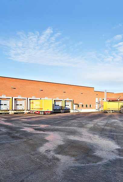 Tillverkningsindustrin, detaljhandelsföretag och logistikföretag utgör den globala kundbasen för Prologis.