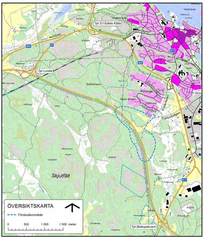 Åtgärden skulle troligen innebära att stora delar av trafik flyttas från andra vägar till Söderleden inklusive även en del av in- och utfartstrafiken på väg 55. Figur 8.