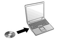 2 Installera adapter och drivrutin Följ anvisningarna nedan för att installera drivrutinen och därefter ansluta adaptern: OBS!