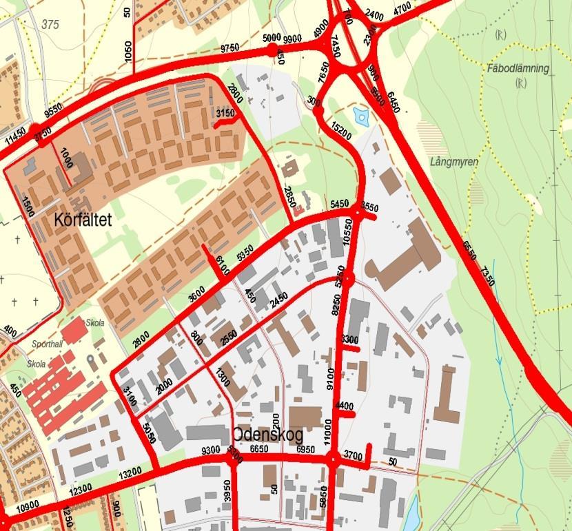 UPPDRAGSNUMMER: 7001358 TRAFIKMODELL ÖSTERSUND KAPACITETSUTREDNING FÖR NYEXPLOATERING VID