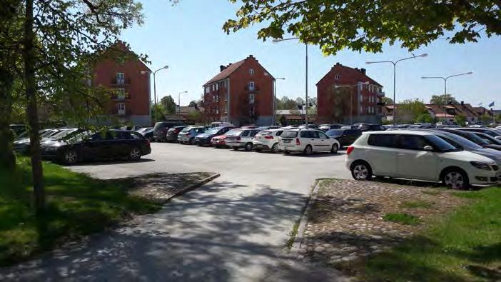 Region Gotland PLANBESKRIVNING SAMRÅD 2012/1101 Järnvägen 4 2017-02-22 FÖRUTSÄTTNINGAR OCH FÖRÄNDRINGAR Mark Området används idag som en allmän parkering.