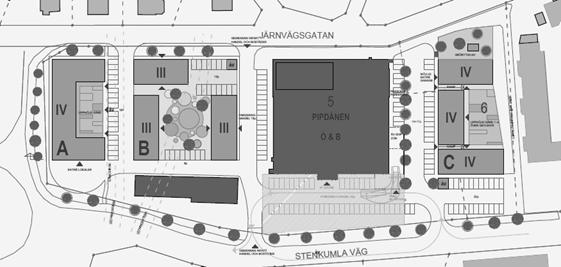 Region Gotland PLANBESKRIVNING SAMRÅD 2013/1866 Visby Pipdånen 5 & 6 2017-02-22 Angöring för hämtfordon sker via kvartersmark. Avfallsbehållare ska vara solskyddade för att undvika lukt.