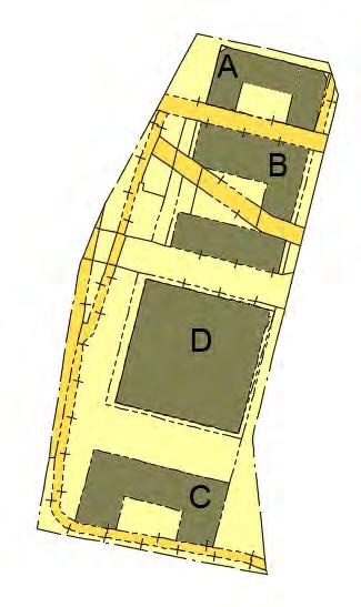 Region Gotland PLANBESKRIVNING SAMRÅD 2013/1866 Visby Pipdånen 5 & 6 2017-02-22 Illustration över u-områden (mörkgul-grön).