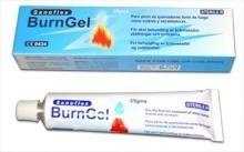 Burn Blott, Burn Shield alternativt BurnGel Brännskadeprodukter